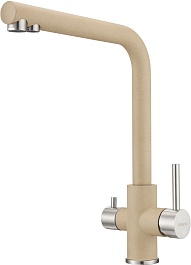 Milacio Смеситель для кухни Ultra MCU.553.BG бежевый – фотография-2