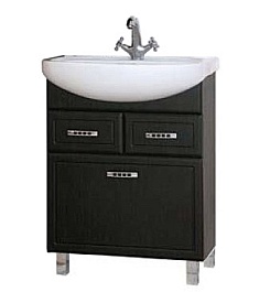 Misty Тумба с раковиной Стелла 65 с б/к венге – фотография-1