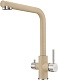 Milacio Смеситель для кухни Ultra MCU.553.BG бежевый – фотография-8