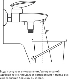 Iddis Смеситель для ванны Stone STOSB00i02WA – фотография-12