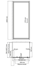 WasserKRAFT Душевой уголок Salm 27I02 – фотография-2
