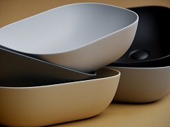 Ceramicanova Мебельная раковина Element 46 CN6009MC капучино матовый – фотография-8