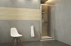 Excellent Распашная дверь в нишу 600 80 см – фотография-2