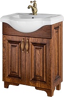 Водолей Тумба с раковиной Дубэлла 65 орех