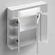 Водолей Мебель для ванной Квадро 70 подвесная белая – картинка-28