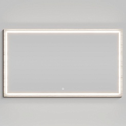 Водолей Зеркало Лайт 140 ореховый дубослив светлый – фотография-1