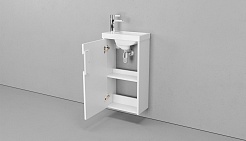 Velvex Мебель для ванной Klaufs 40 белая – фотография-10