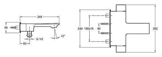 Jacob Delafon Термостат Stance E9103-CP – фотография-2