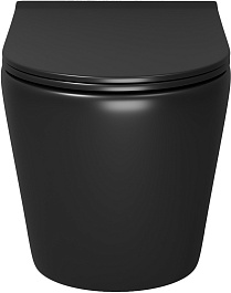 Grossman Унитаз подвесной Fly GR-4478BMS черный матовый – фотография-2