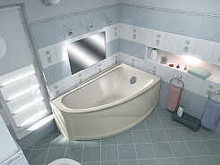 Marmo Bagno Ванна из литьевого мрамора Альба R – фотография-5