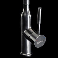 Lemark Смеситель для кухни Expert LM5082S-White белый/сталь – фотография-7