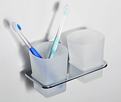 WasserKRAFT Подстаканник двойной "Leine K-5028D" – фотография-2