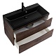 BelBagno Тумба с раковиной Marino 80 подвесная Rovere Moro с раковиной 80/45 AST-NERO – фотография-12