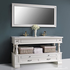 Атолл Зеркало Джулия 150 ivory – фотография-2