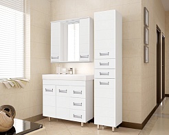 Style Line Пенал для ванной Ирис 36 – фотография-2