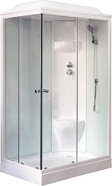 Royal Bath Душевая кабина 120/80 HP RB 8120HP6-WT-R с низким поддоном – фотография-1