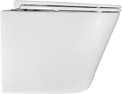 Azario Унитаз подвесной Teramo AZ-0053 безободковый белый – фотография-4