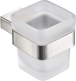 Milacio Стакан для зубных щеток Ultra MCU.951.SS нержавеющая сталь – фотография-1