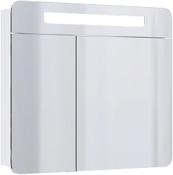 Onika Мебель для ванной Стрим 80.12 белая – фотография-15