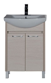 Aquanet Мебель для ванной "Донна 60" беленый дуб (169043) – фотография-7