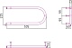 Стилье Полотенцесушитель электрический №1 U-образный 220х500 – фотография-4
