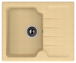 Dr. Gans Мойка гранитная Лора 620 дюна – фотография-1