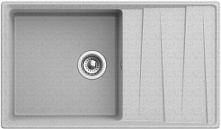 Granfest Мойка кухонная GF-LV-860L серый – фотография-2