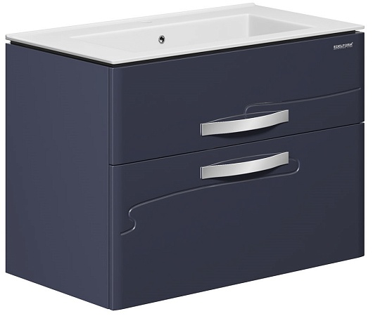  Тумба под раковину Nota 85 серая – фото, картинка, фотография-1