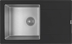 Florentina Мойка кухонная Комби 780 антрацит