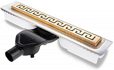 BERGES Wasserhaus Душевой лоток B1 Antik 600 092124 золото глянец