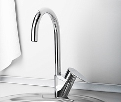 WasserKRAFT Смеситель для кухни "Leine 3507" – фотография-3