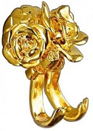 Art&Max Крючок двойной Rose AM-B-0912-Do – фотография-1