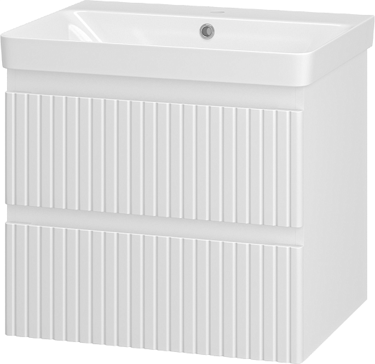 Brevita Мебель для ванной Victory 60 подвесная белая – фотография-4