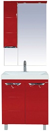 Misty Мебель для ванной Петра 65 красная L – фотография-1