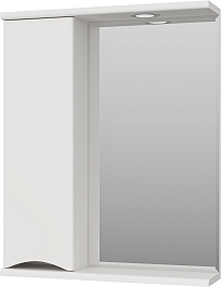 Misty Зеркальный шкаф Атлантик 60 L белый – фотография-2