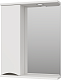 Misty Зеркальный шкаф Атлантик 60 L белый – фотография-8