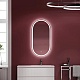 Sancos Зеркало Oval 55/105 с фронтальной подсветкой OV55F – картинка-7