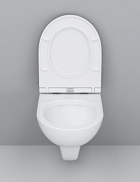 Am.Pm Унитаз подвесной Gem C901738SC с микролифтом – фотография-4