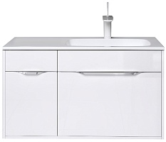 Aqwella Тумба с раковиной Malaga 90 R