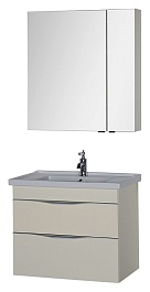 Aquanet Мебель для ванной "Эвора 80" крем – фотография-1