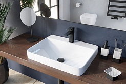 Excellent Мыльница высокая RIKO DOEX.1613BL черная – фотография-3