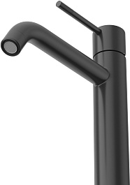 Cezares Смеситель для раковины чаши Relax RELAX-LC1-NOP-W0 черный матовый – фотография-3