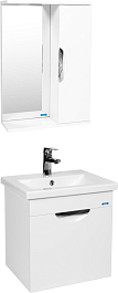 Viant Мебель для ванной Барселона 50 подвесная белая – фотография-1