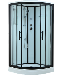 Timo Душевая кабина Standart Т-6601 Black – фотография-2