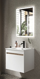 Sancos Мебель для ванной Smart 60 белый глянец – фотография-1