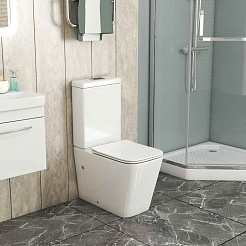 Grossman Унитаз компакт GR-4445S белый – фотография-4