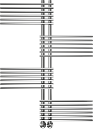 Terminus Полотенцесушитель водяной Европа П24 70x1200 хром – фотография-1