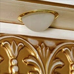 Misty Зеркало для ванной Беатрис 100 бежевая патина – фотография-3