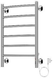 Terminus Полотенцесушитель электрический Классик П6 450х650 диммер справа – фотография-1