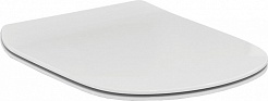 Ideal Standard Крышка-сиденье Tesi T352701 с микролифтом, петли хром – фотография-1